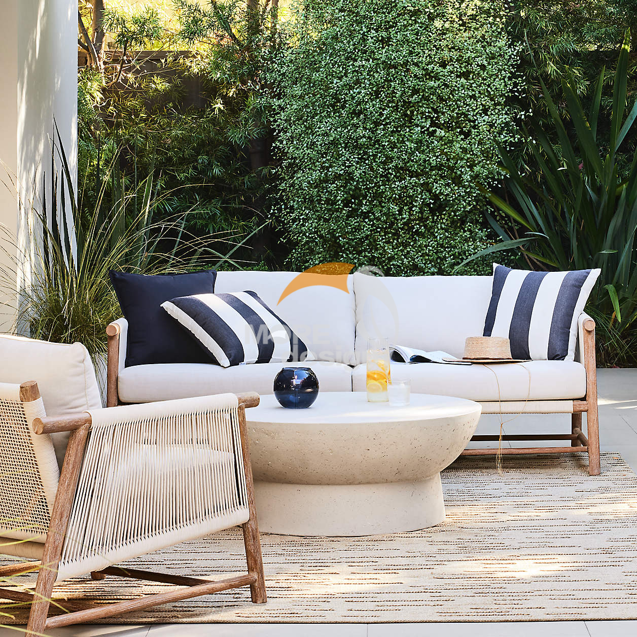 Rope outdoor series sofa-MD-0070