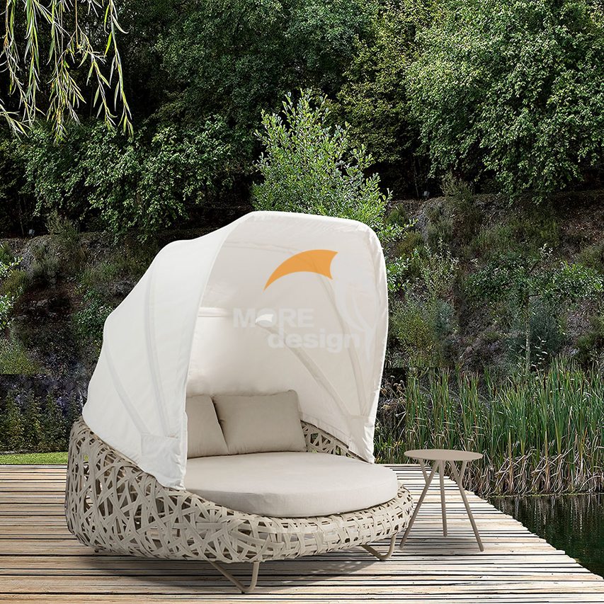 Rattan beach daybed-MD-BD0023