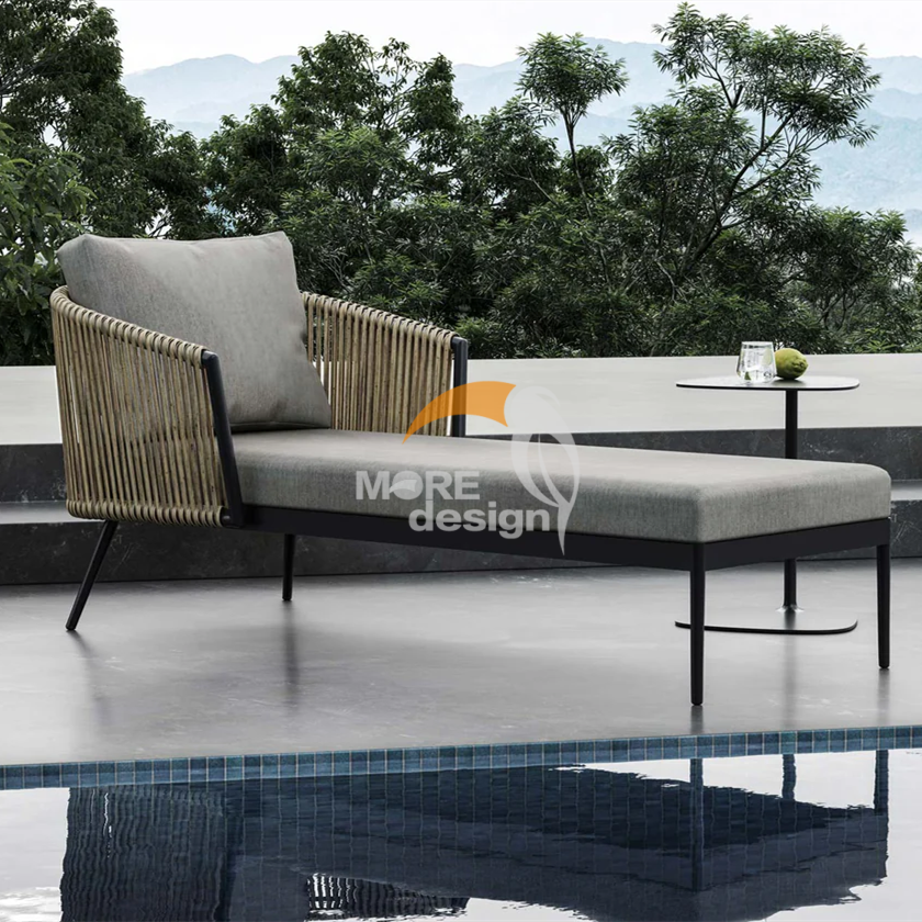 Wood sun lounger-MD-BS0005