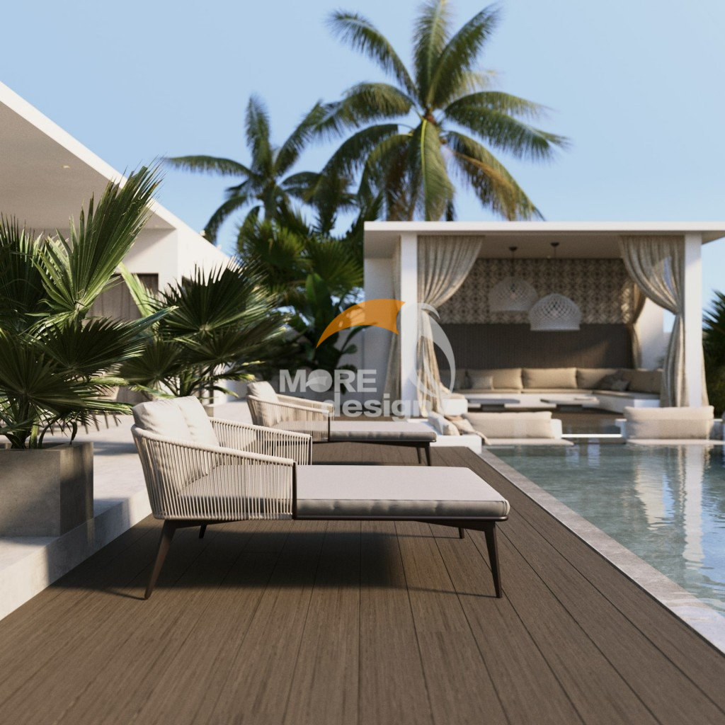 Wood sun lounger-MD-BS0005