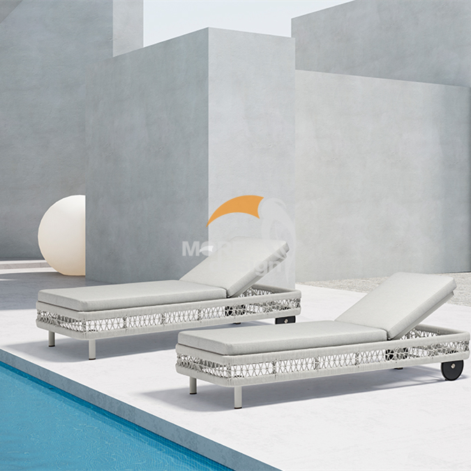Wood sun lounger-MD-BS0005