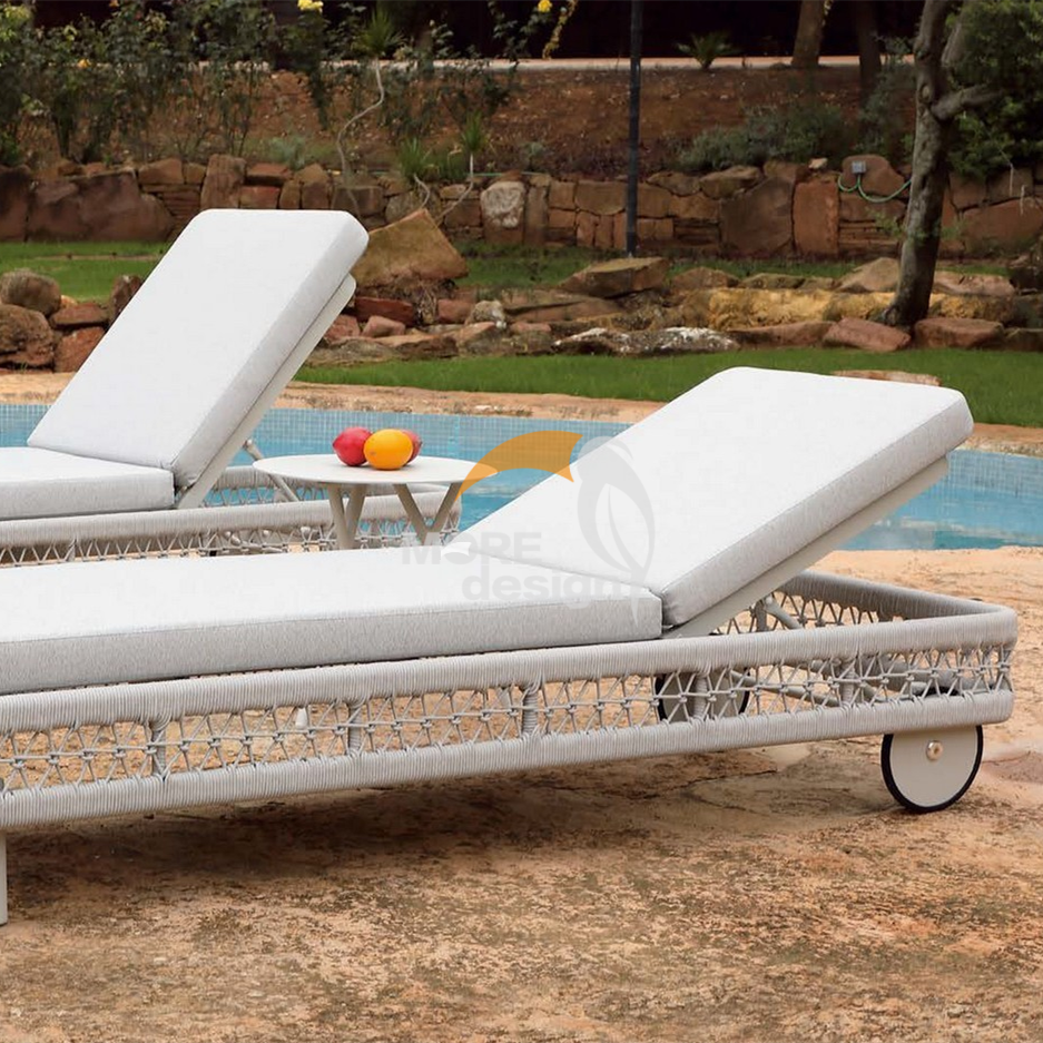 Wood sun lounger-MD-BS0005