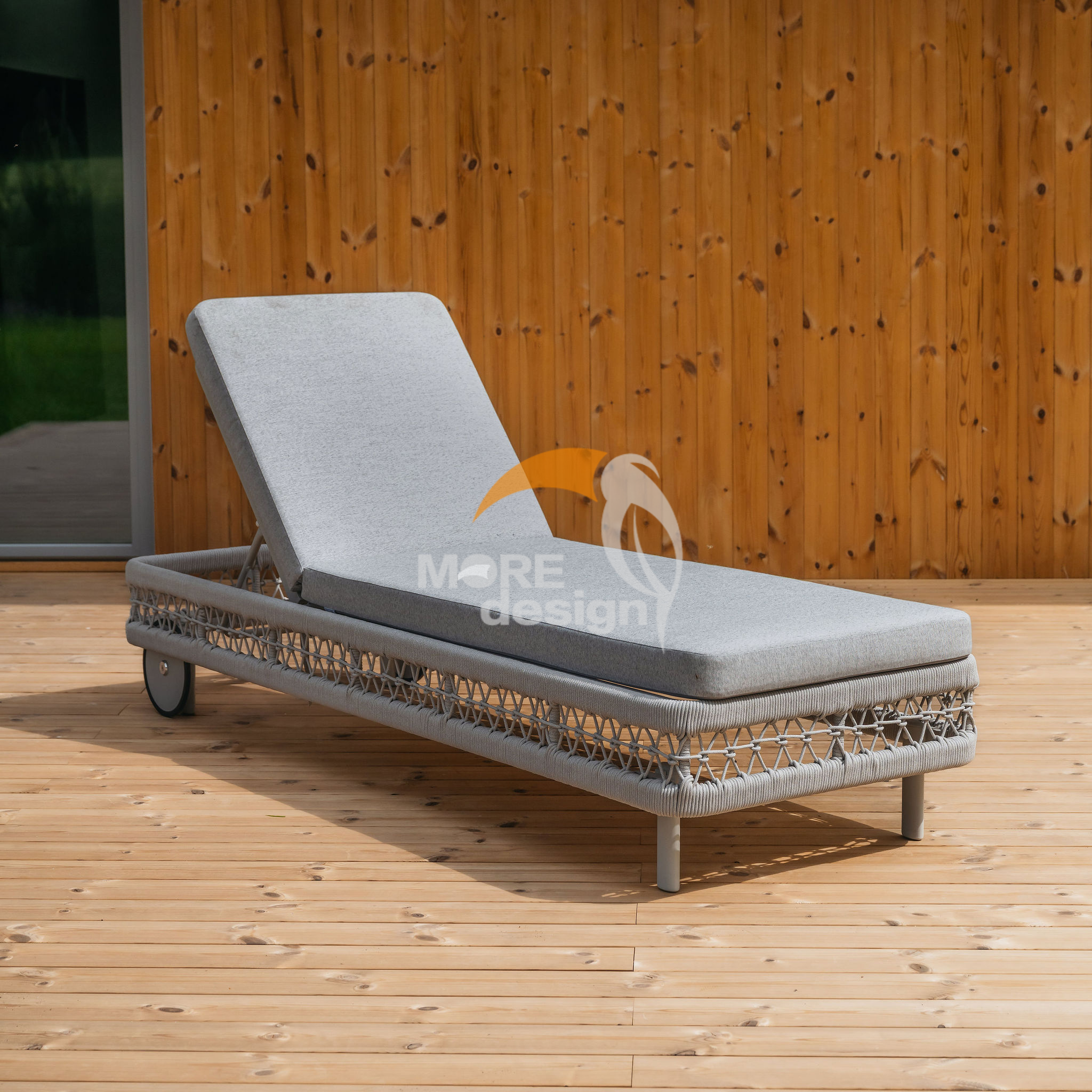 Wood sun lounger-MD-BS0005