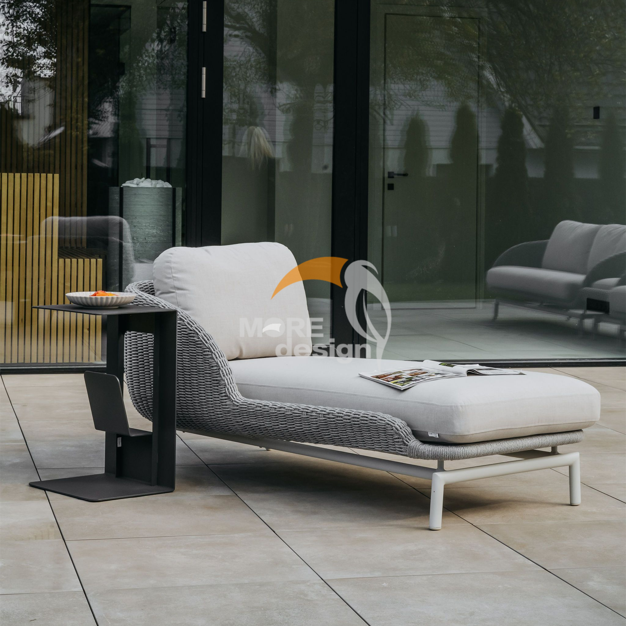 Wood sun lounger-MD-BS0005