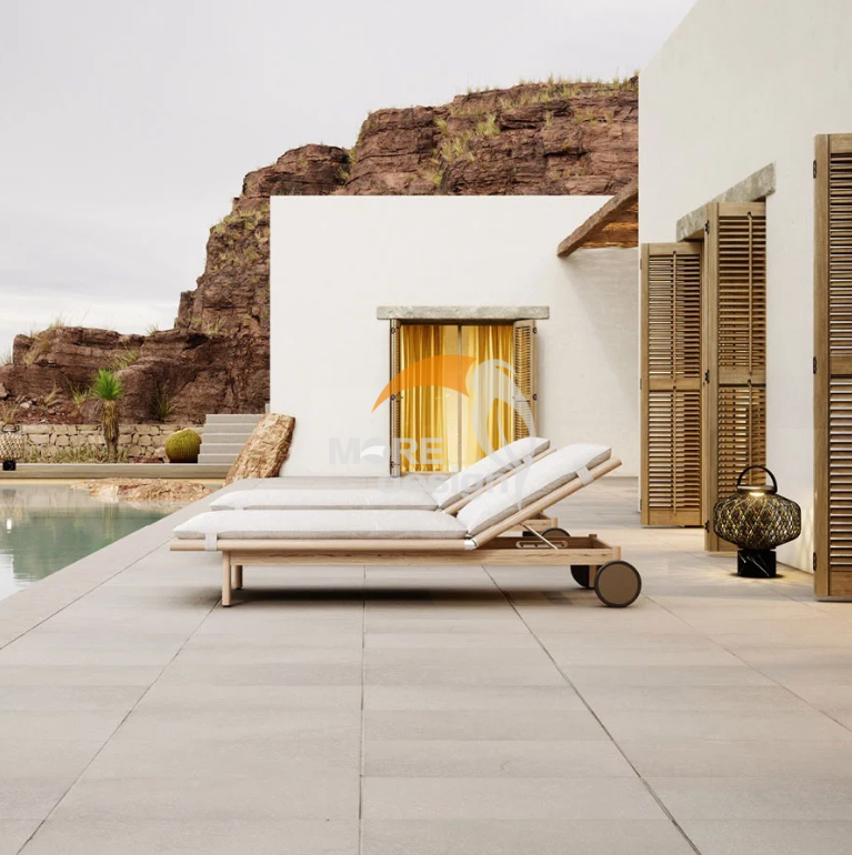 Wood sun lounger-MD-BS0005