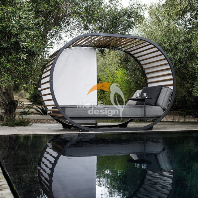 Rattan beach swing-MD-0024