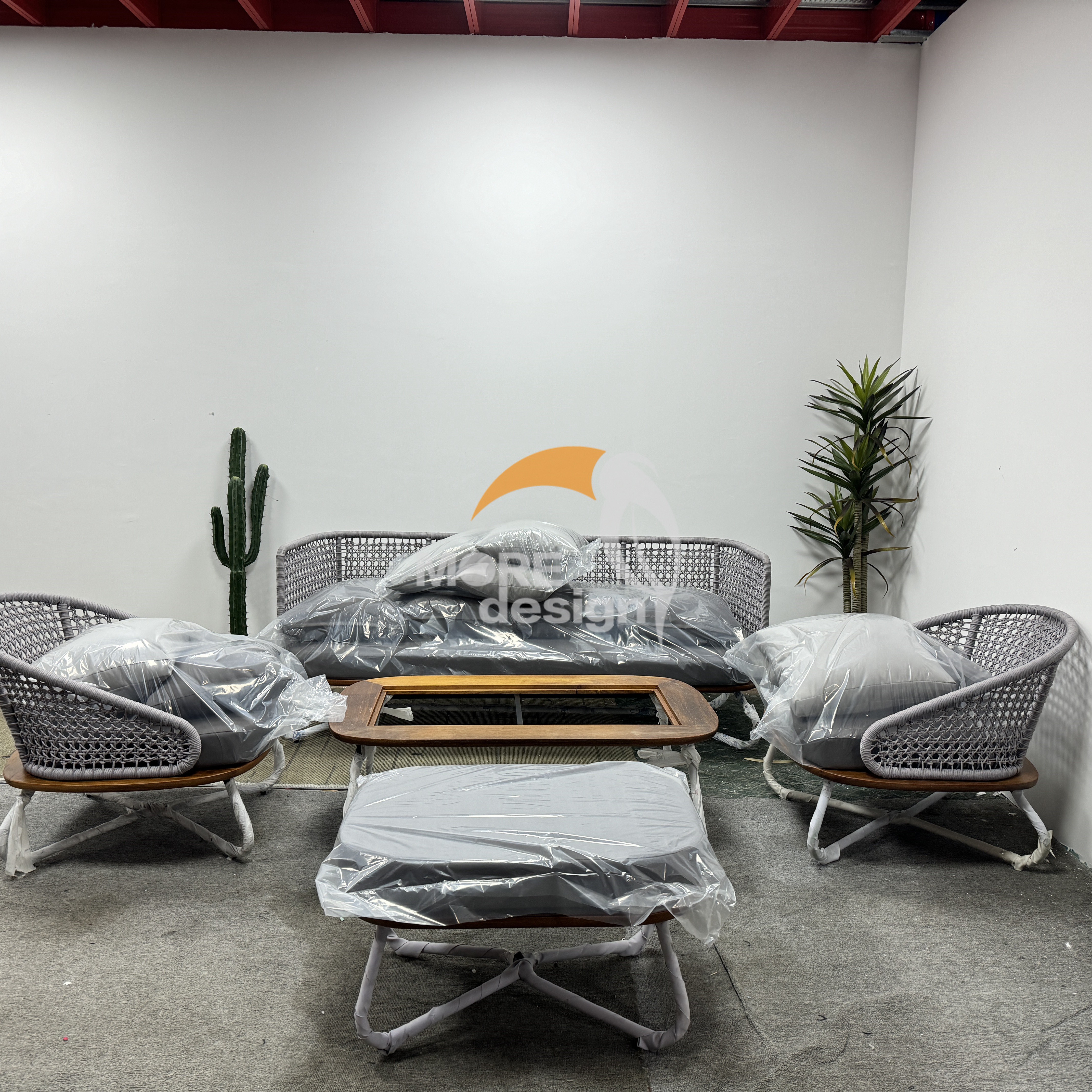 Rope outdoor series sofa-MD-0052