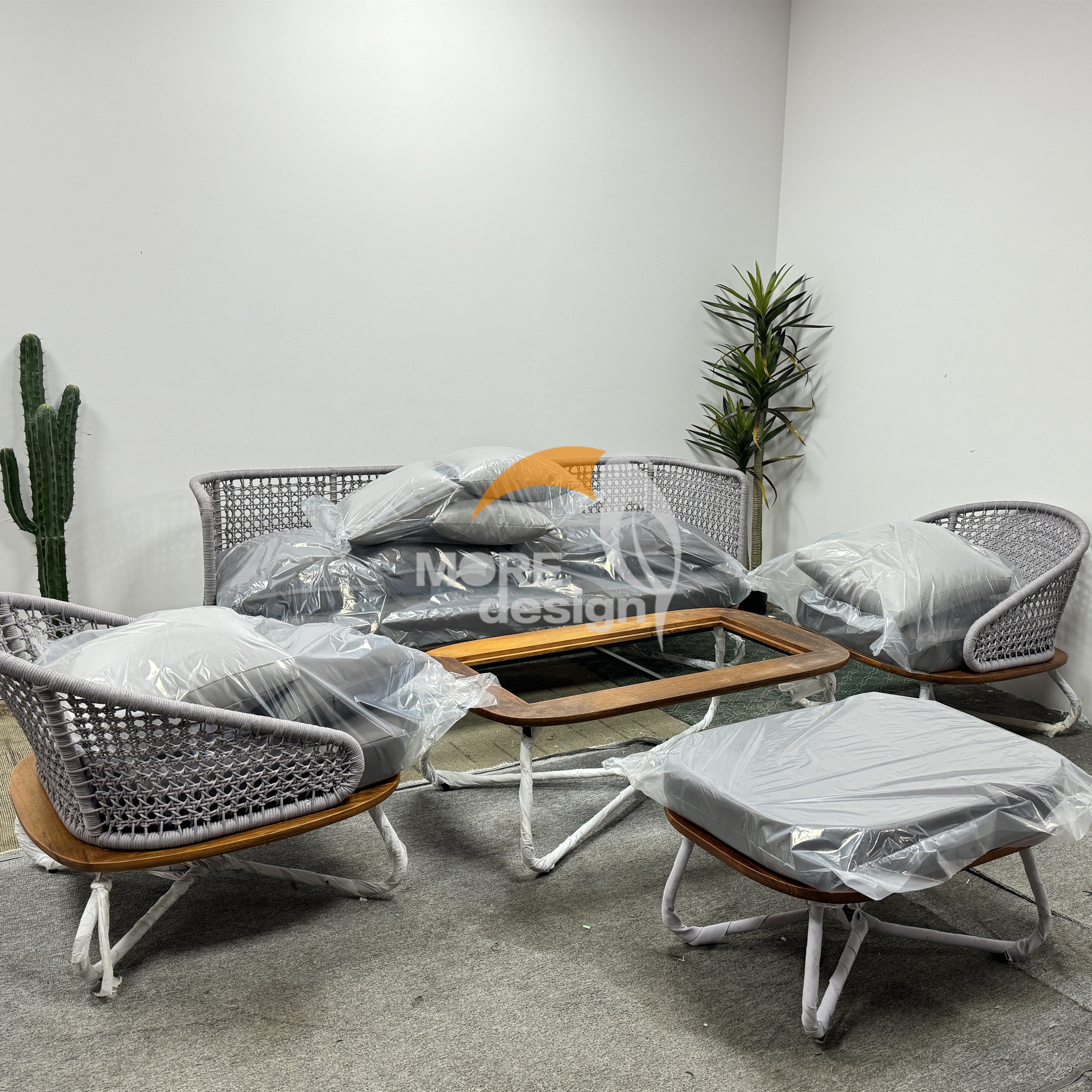 Rope outdoor series sofa-MD-0052