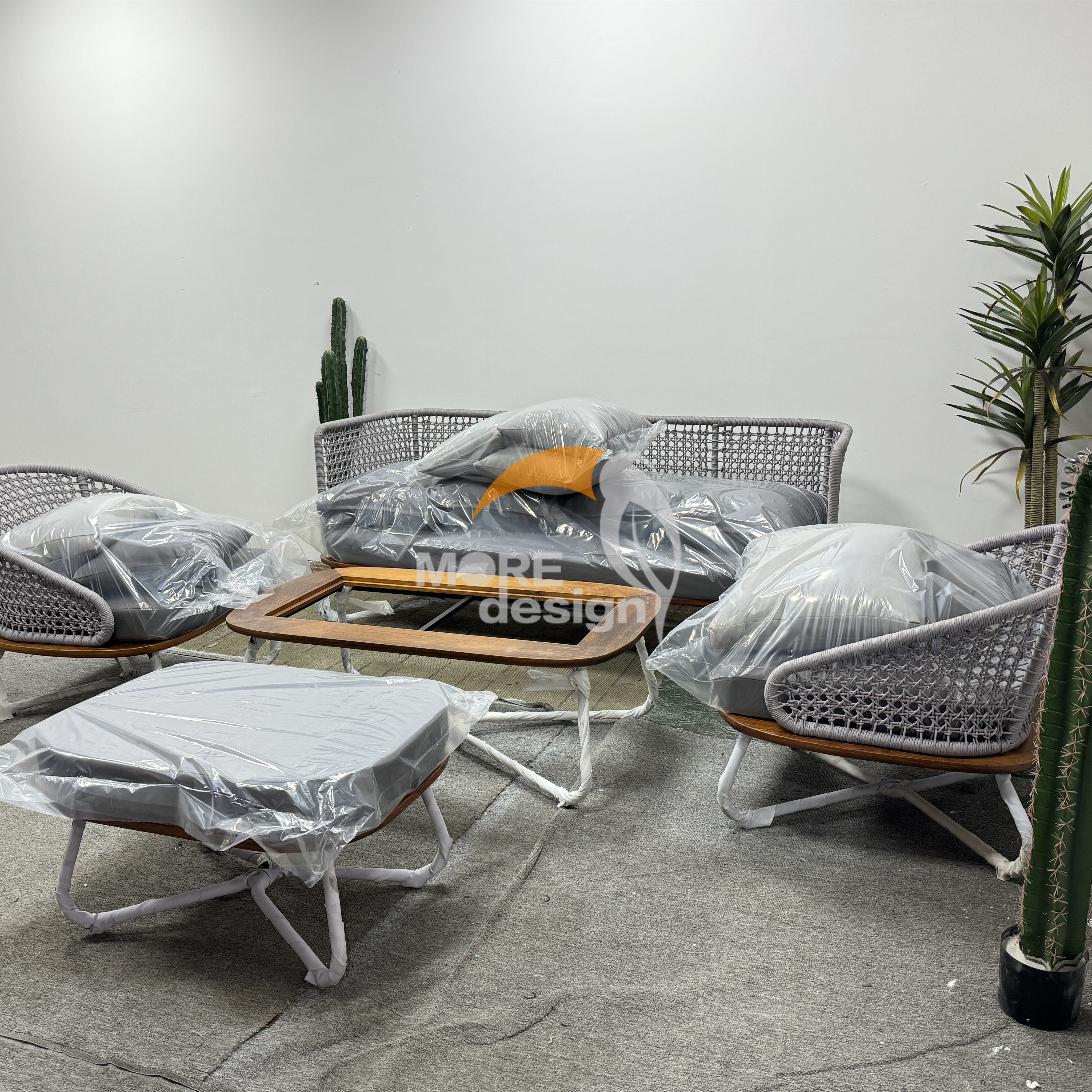 Rope outdoor series sofa-MD-0052