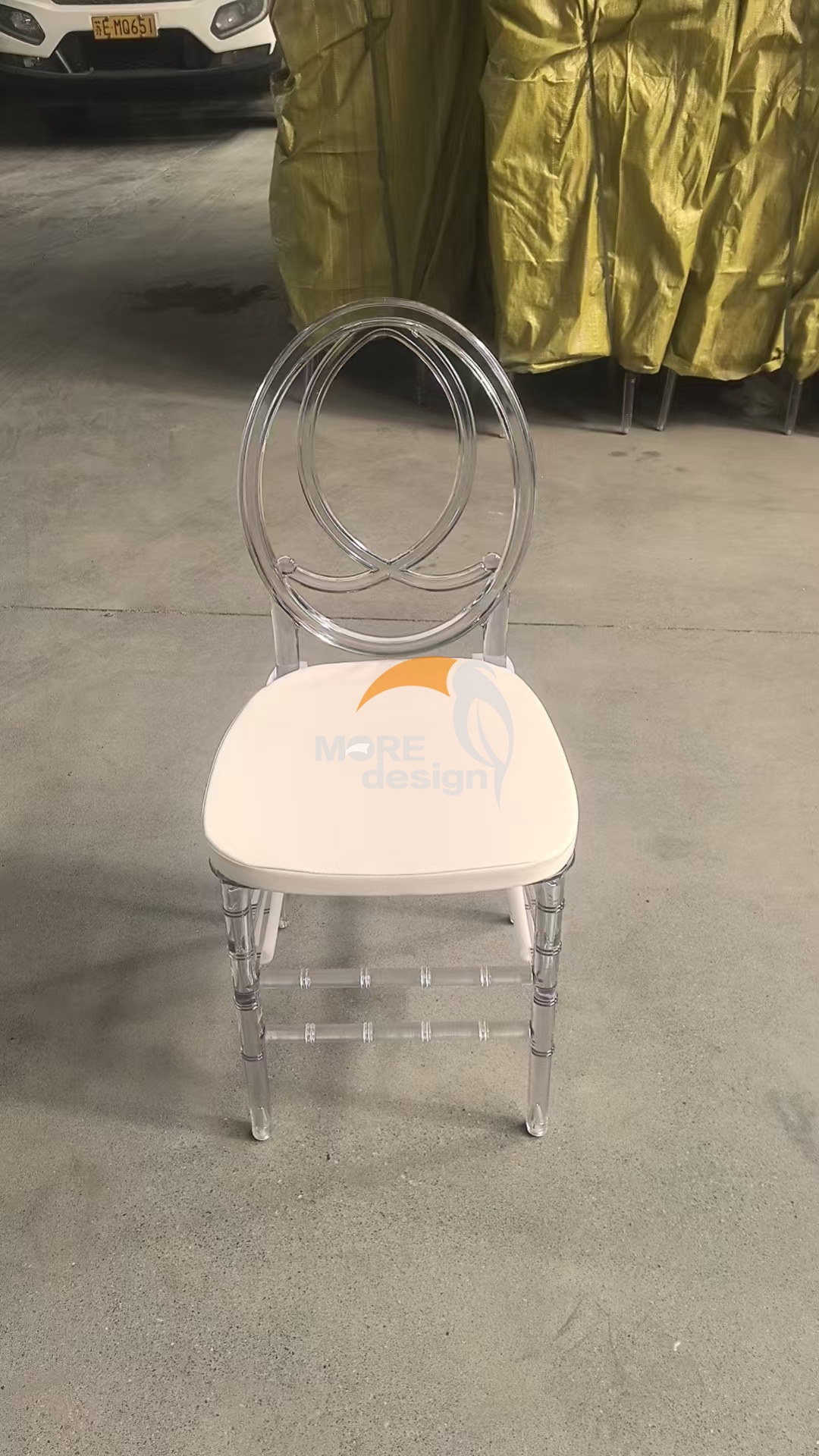 Acrylic wedding chair-MD-WC0003