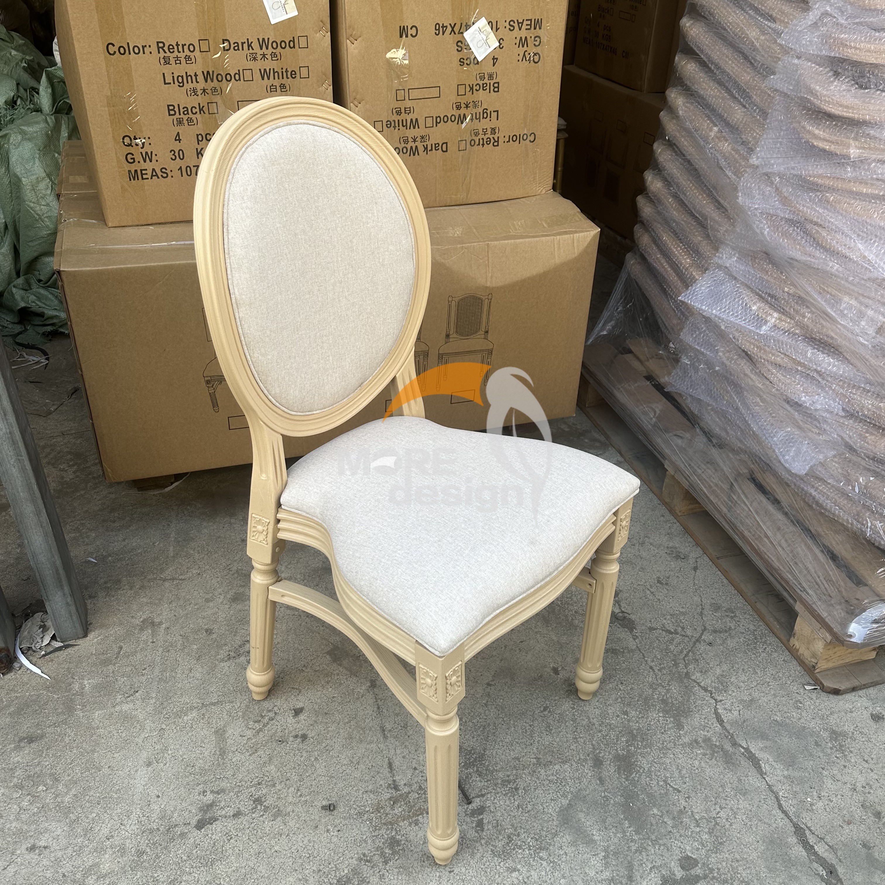 Wooden wedding chair-MD-WC0008