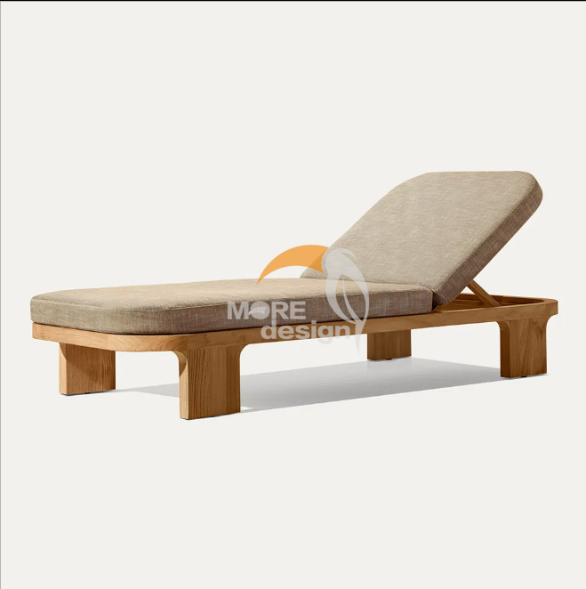 Wood sun lounger-MD-BS0002