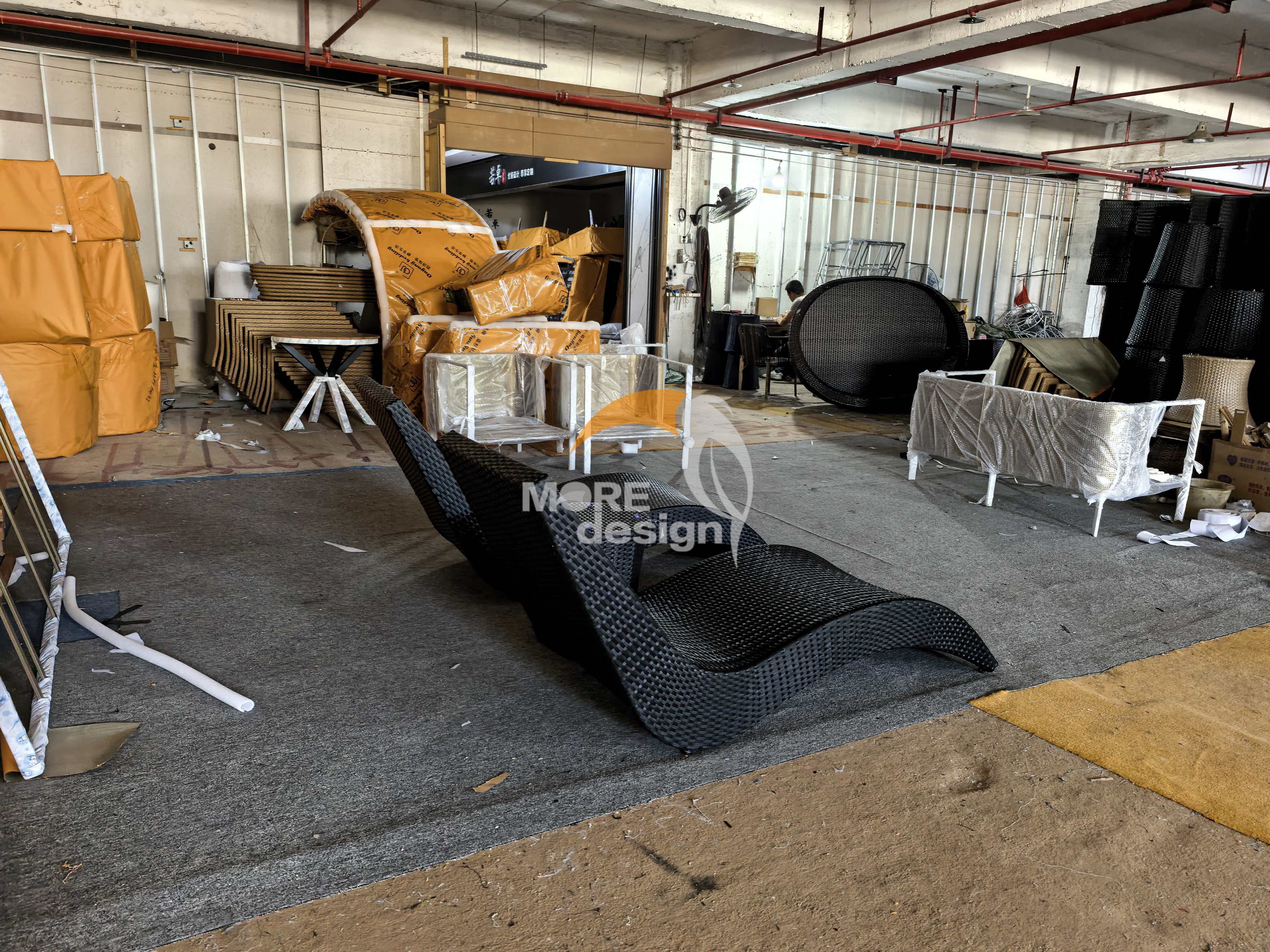 Rattan beach sunbed-MD-BPS0054