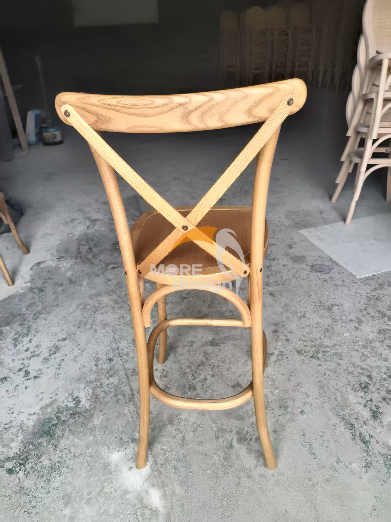 Wooden wedding stool-MD-WS0007