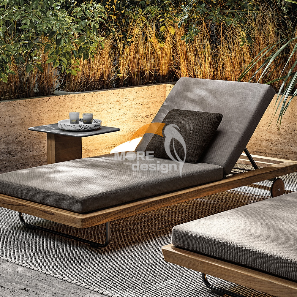 Wood sun lounger-MD-BS0004