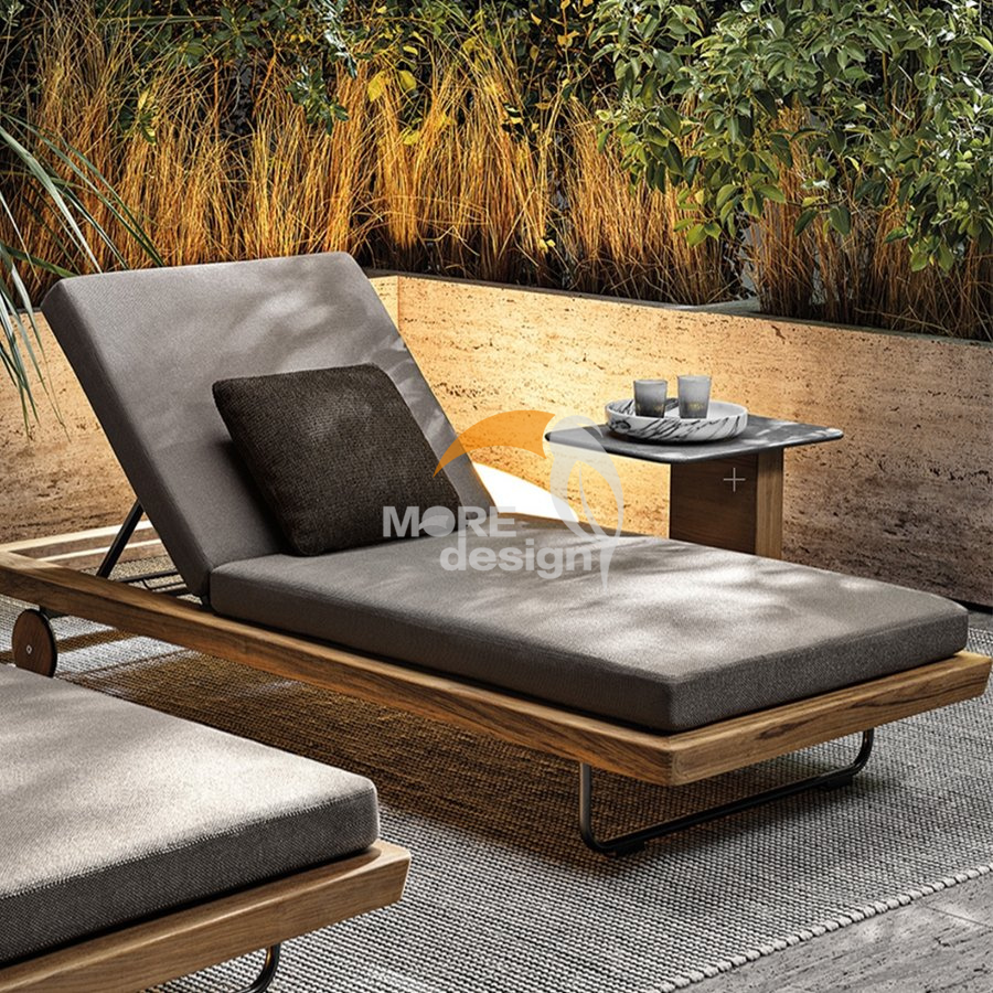 Wood sun lounger-MD-BS0004