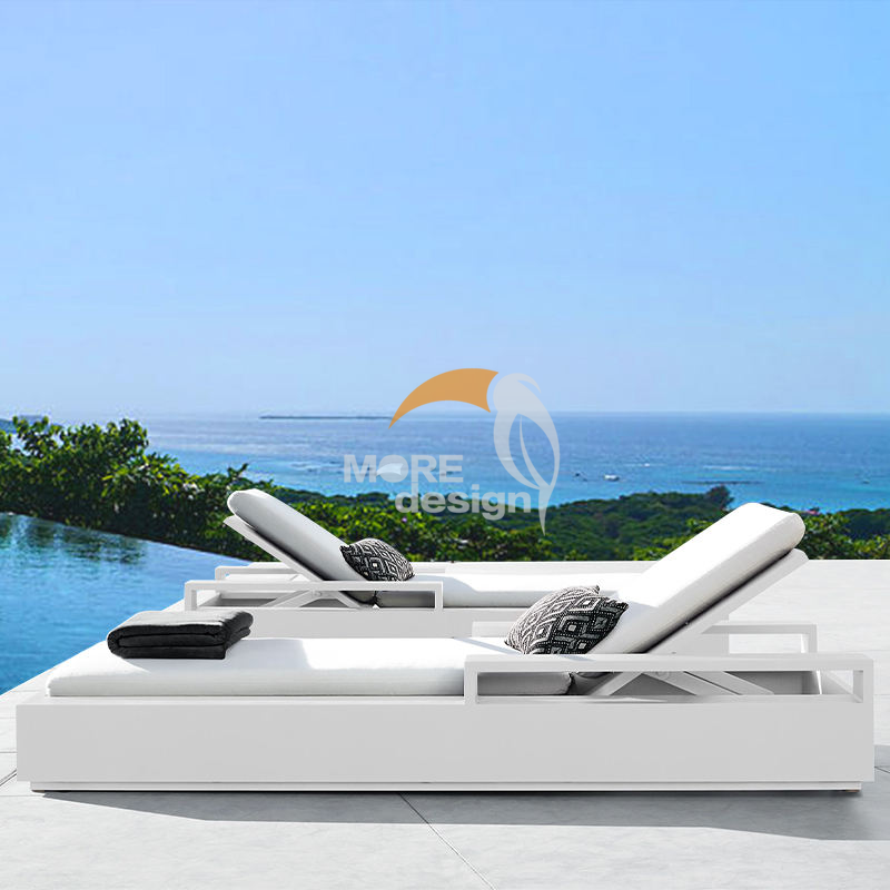 Wood sun lounger-MD-BS0005