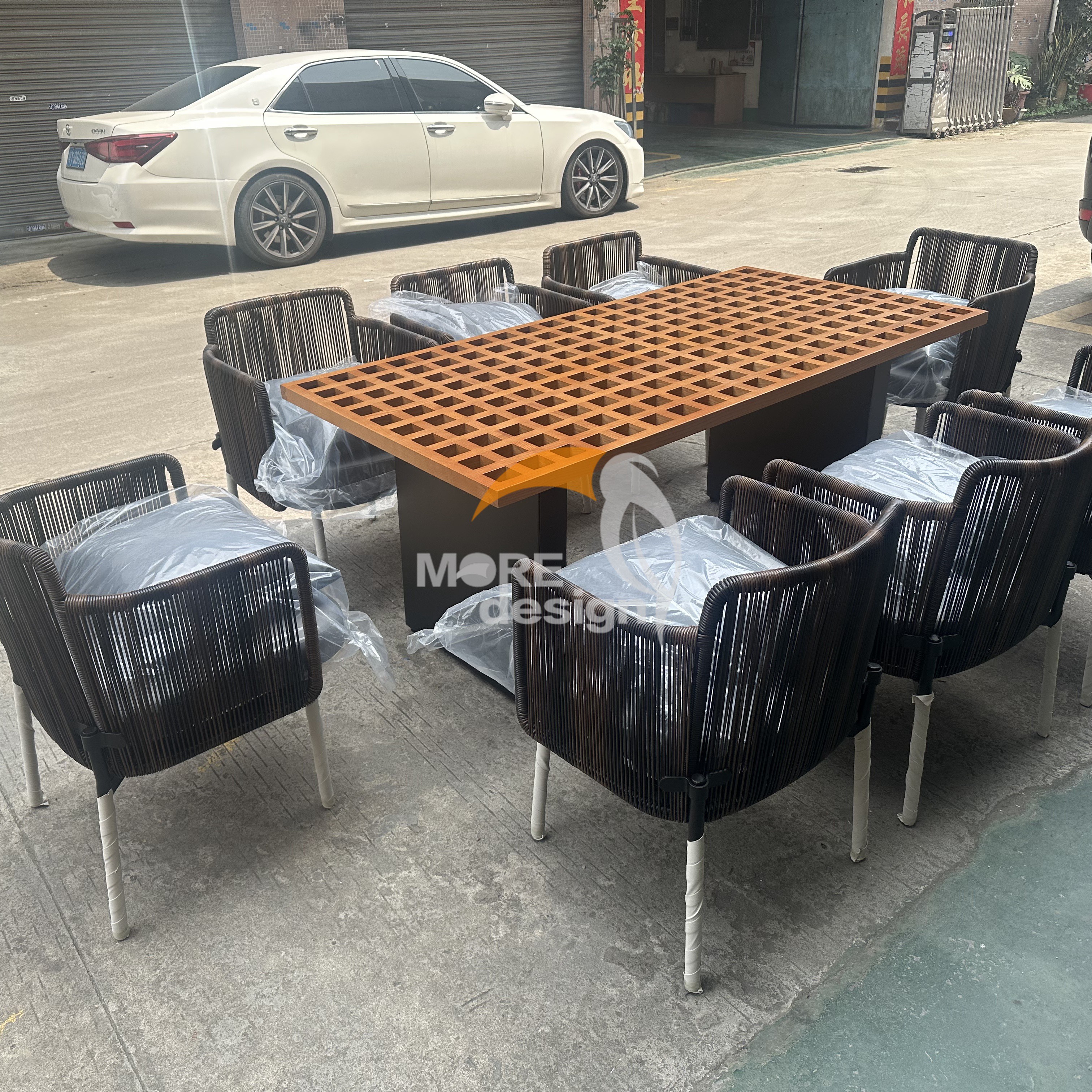 Rope restaurant chair-MD-RD0033