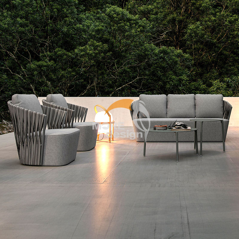 Rope outdoor series sofa-MD-0072