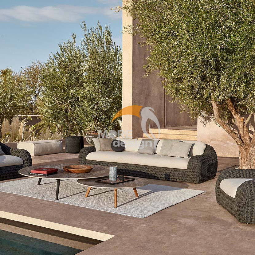 Rope outdoor series sofa-MD-0086