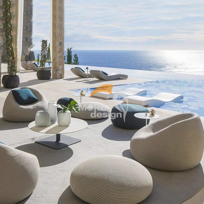 Rope outdoor series sofa-MD-0091