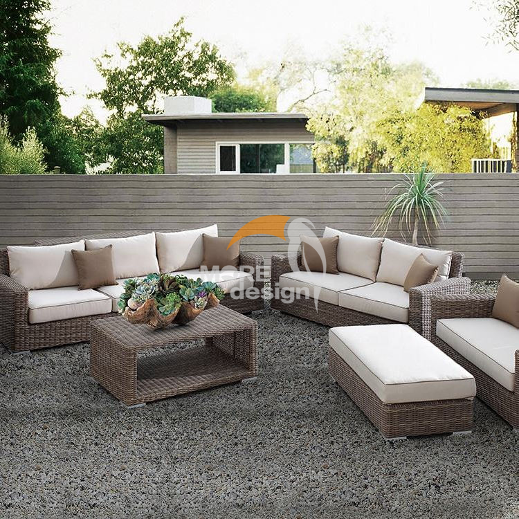 Rattan outdoor series sofa-MD-0002