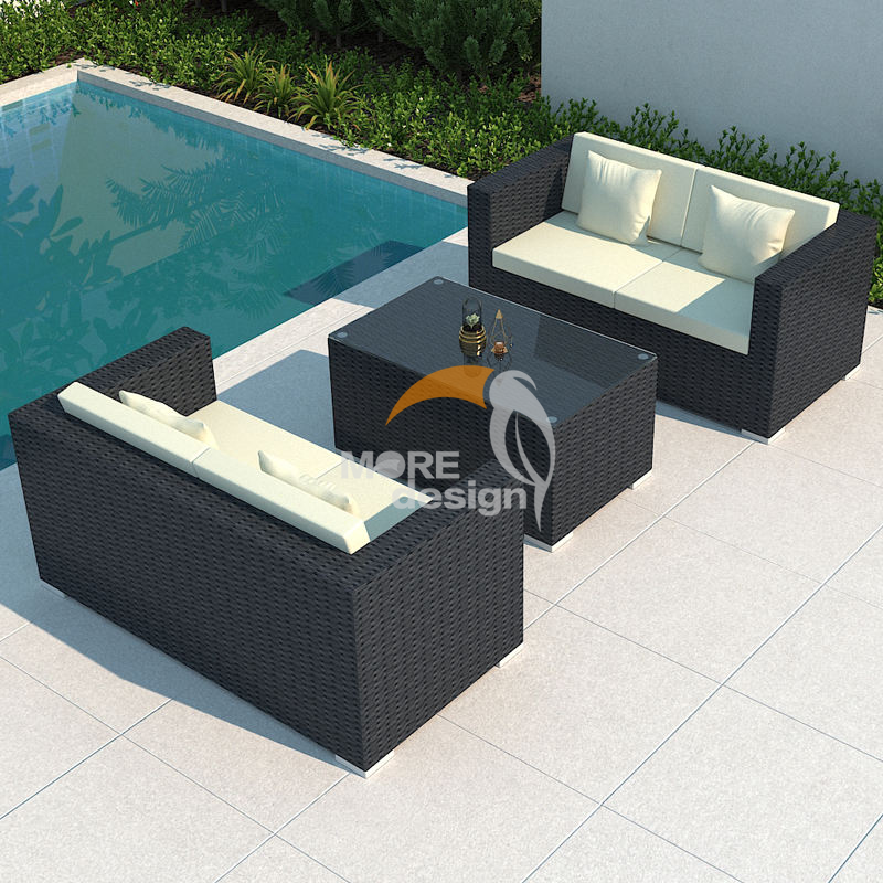 Rattan outdoor series sofa-MD-0005