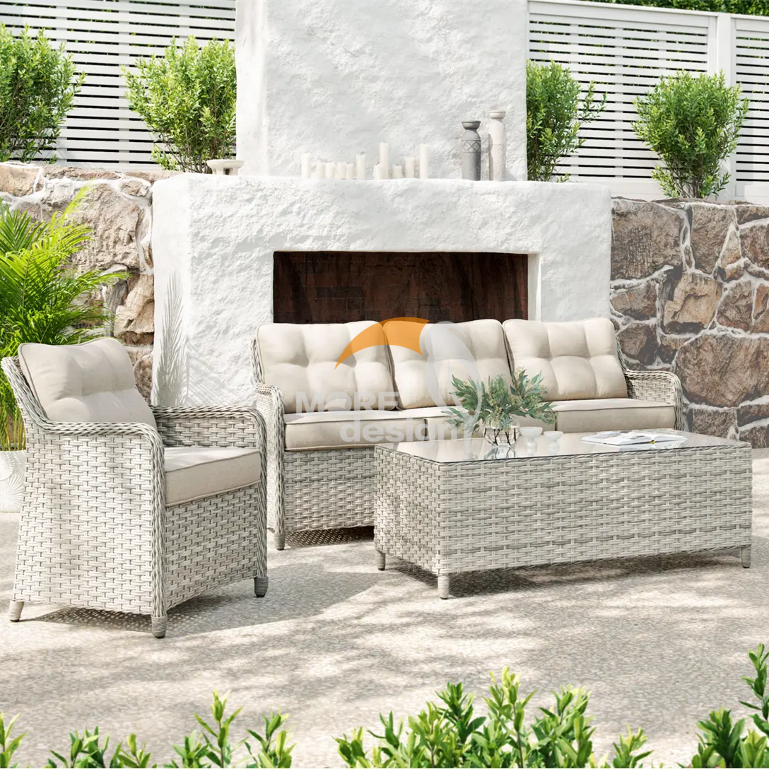 Rattan outdoor series sofa-MD-0010