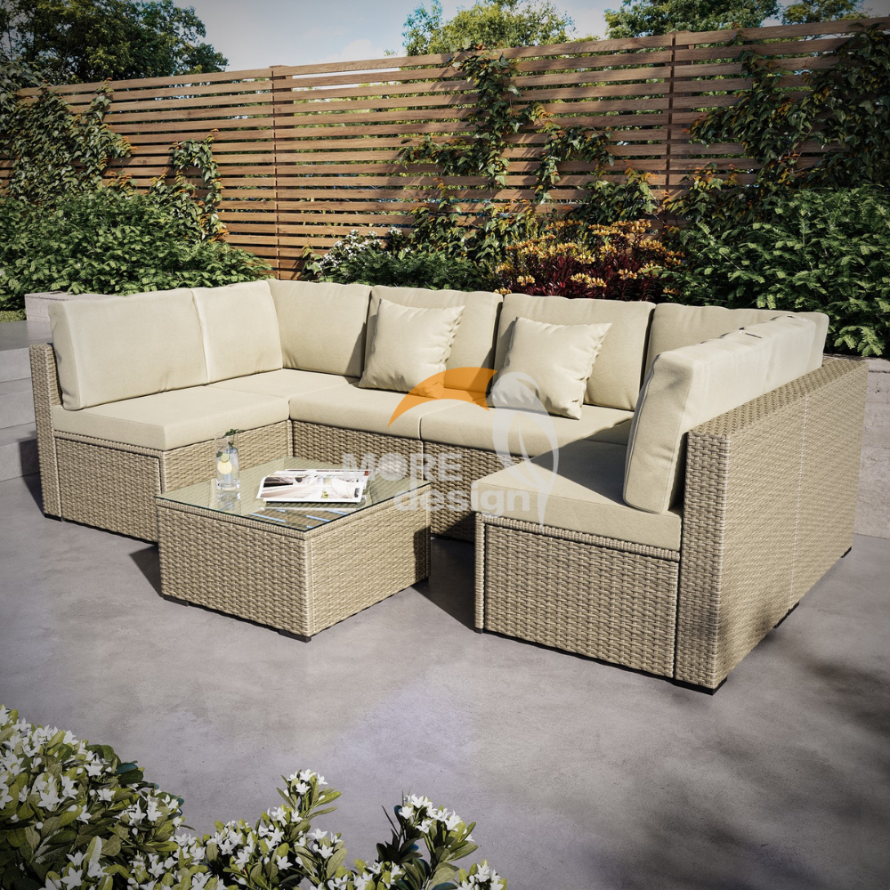 Rattan outdoor series sofa-MD-0013