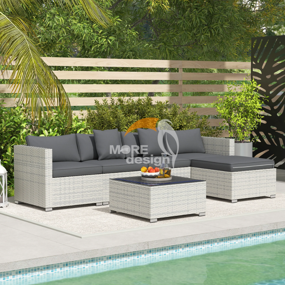 Rattan outdoor series sofa-MD-0014