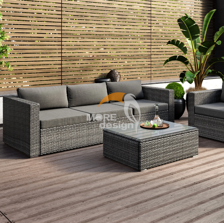 Rattan outdoor series sofa-MD-0001