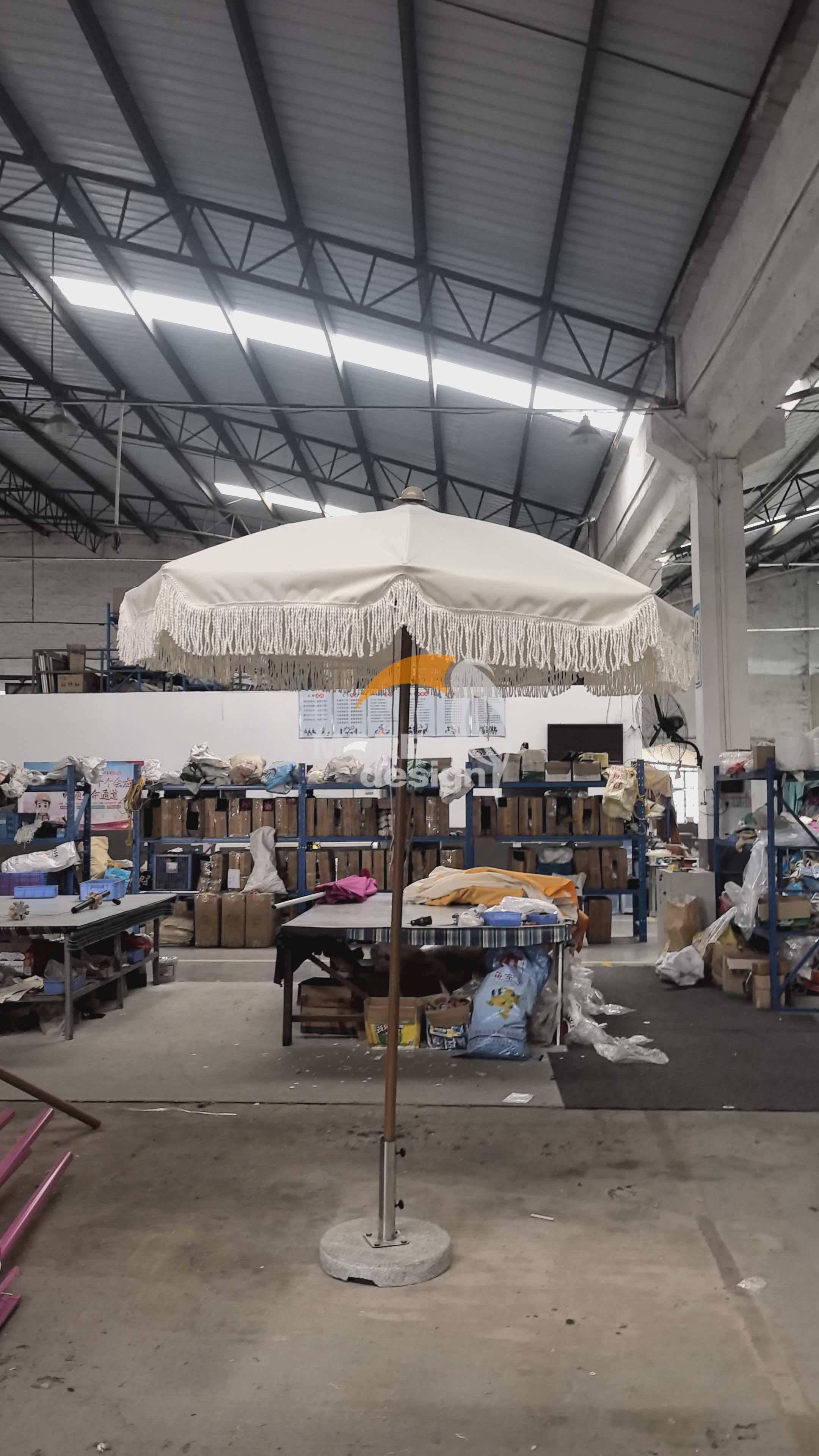 Stainless Steel beach umbrella-MD-BU0005