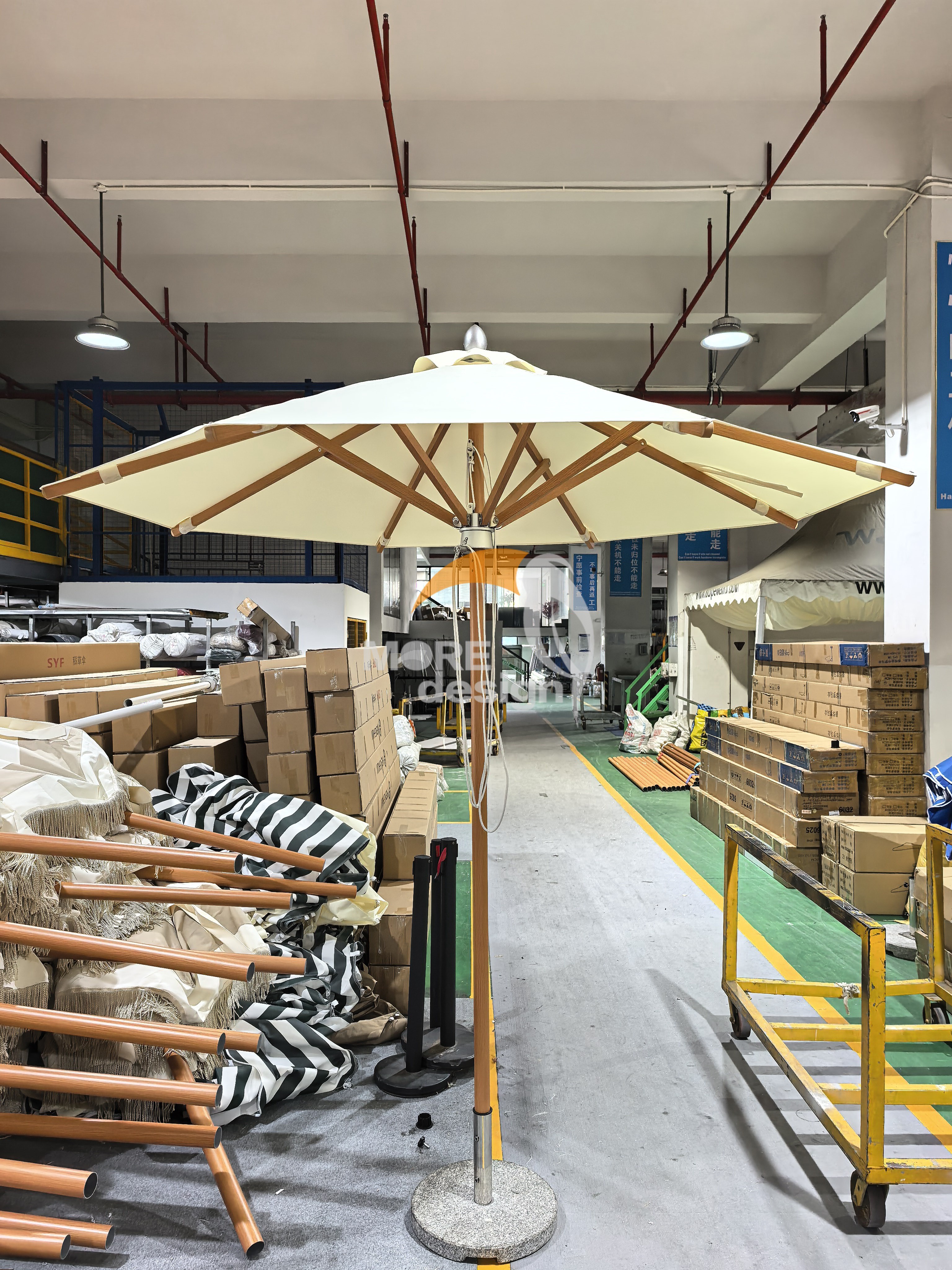 Stainless Steel beach umbrella-MD-BU0017