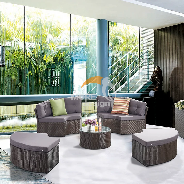 Rattan outdoor series sofa-MD-0031