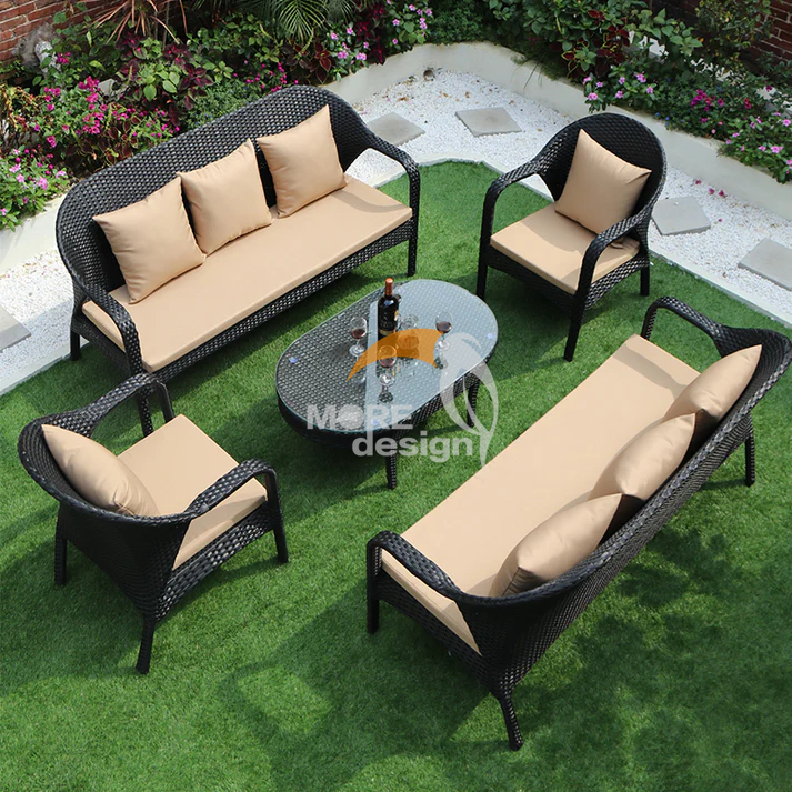Rattan outdoor series sofa-MD-0032