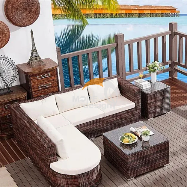 Rattan outdoor series sofa-MD-0033