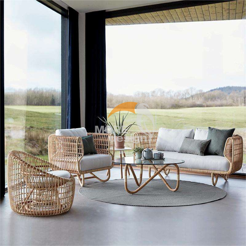 Rattan outdoor series sofa-MD-0046