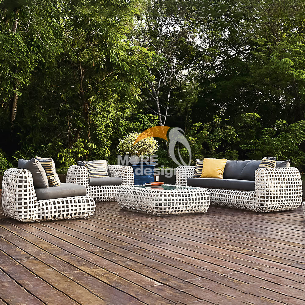Rattan outdoor series sofa-MD-0064