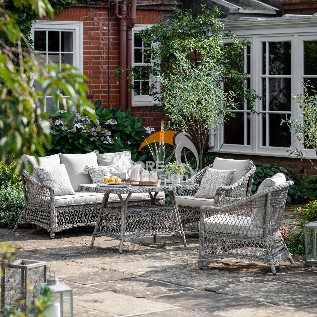 Rattan outdoor series sofa-MD-0066