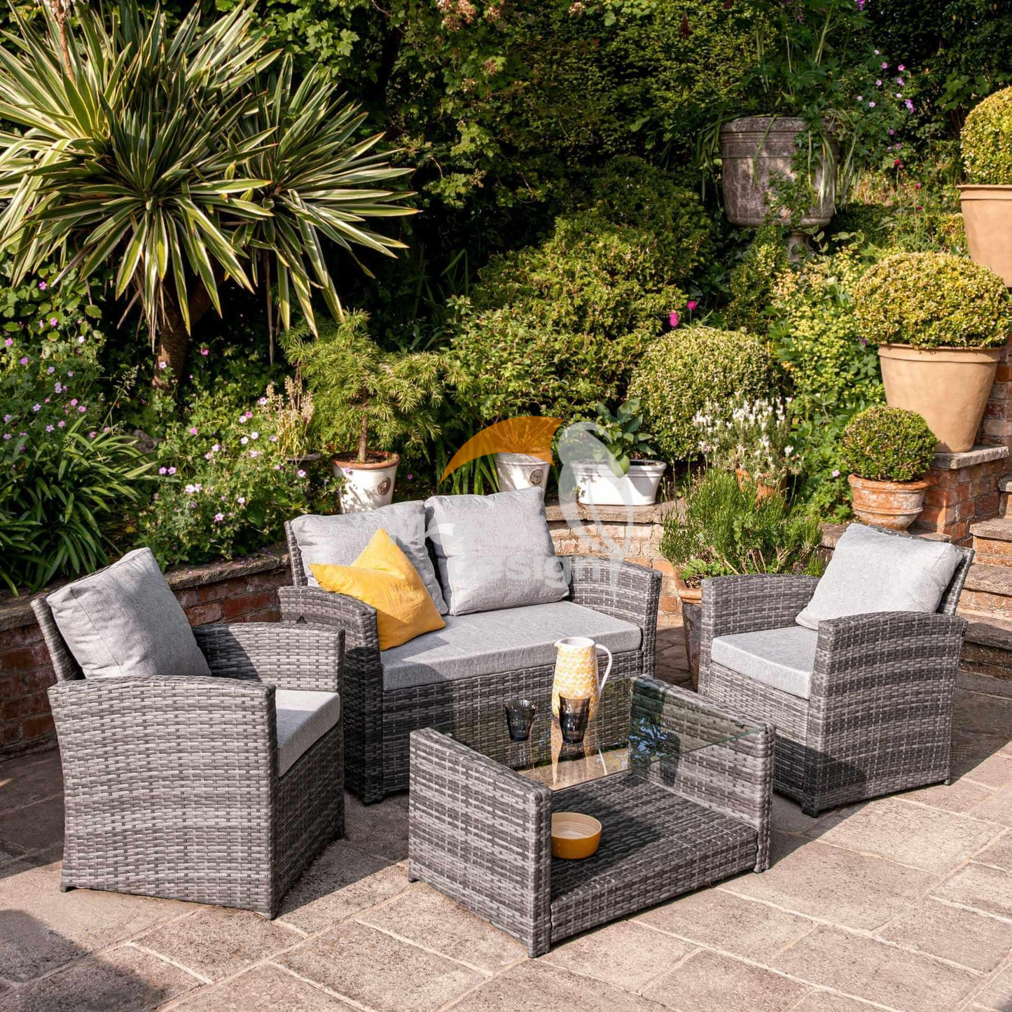 Rattan outdoor series sofa-MD-0072