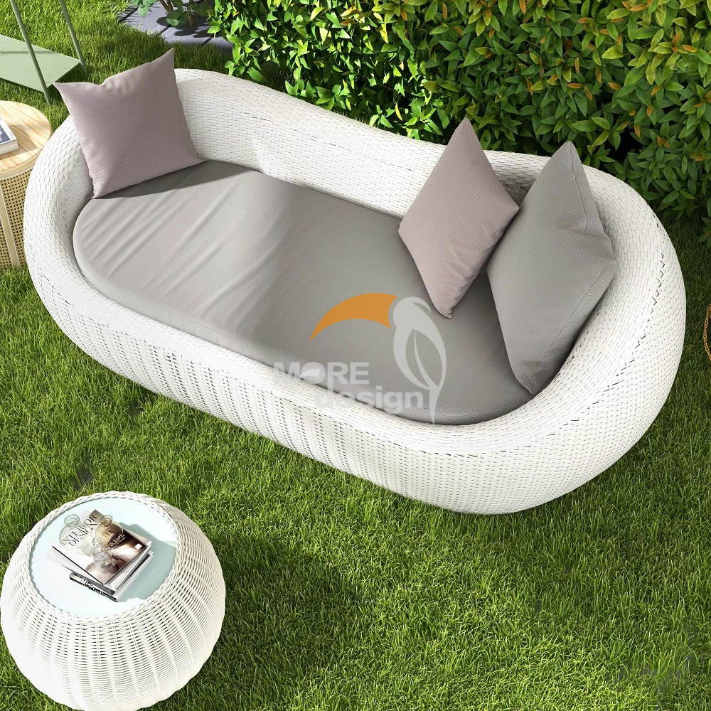 Rattan outdoor series sofa-MD-0077