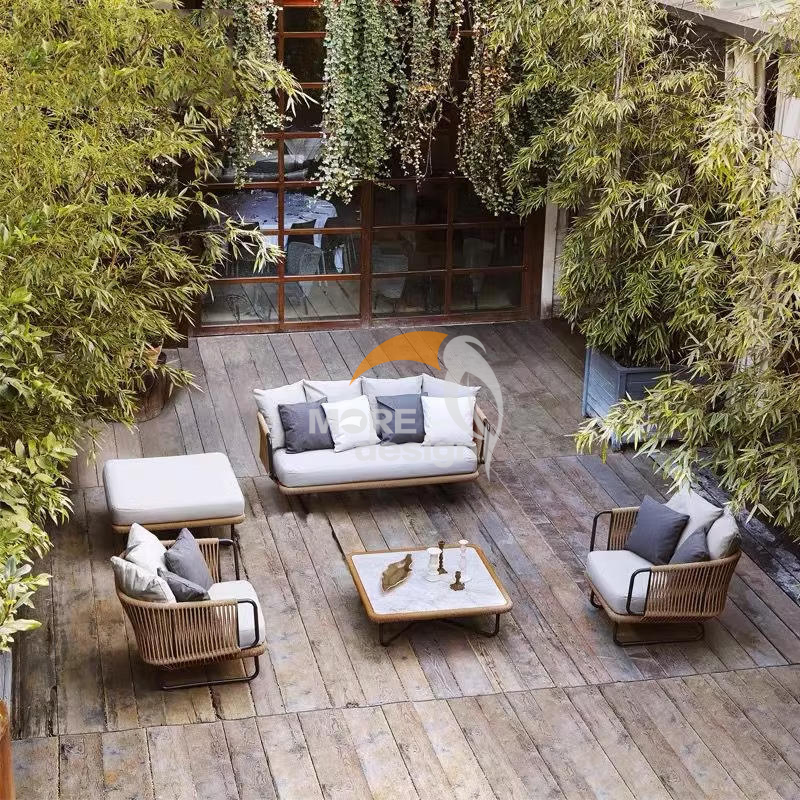 Rope outdoor series sofa-MD-0085