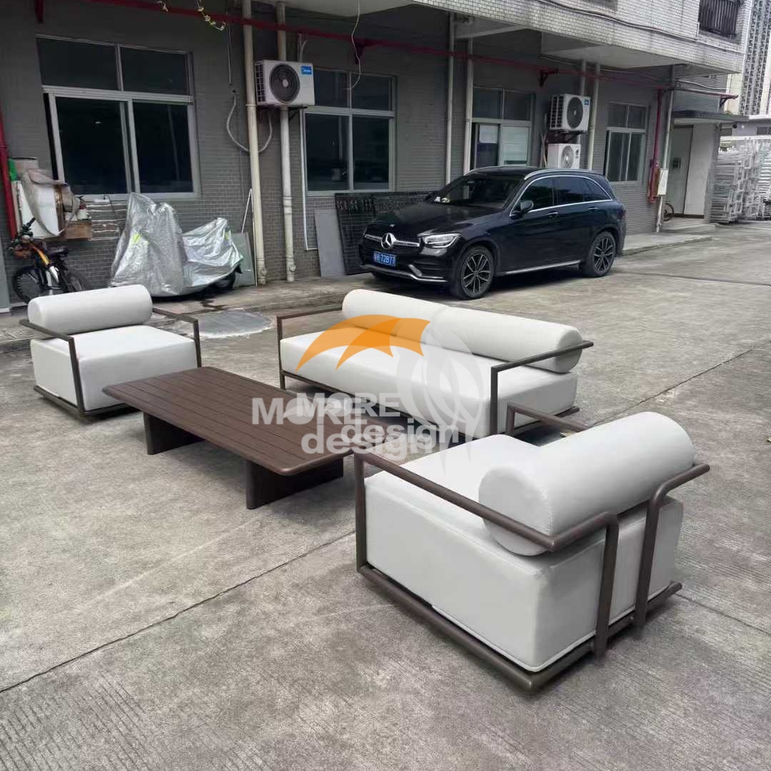 Aluminum outdoor series sofa-MD-0010