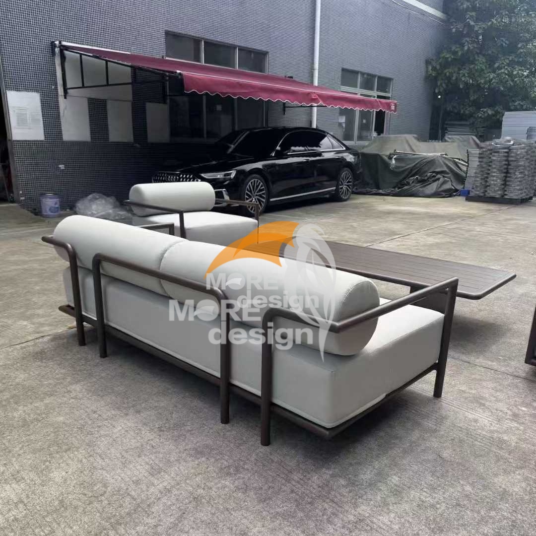 Aluminum outdoor series sofa-MD-0010