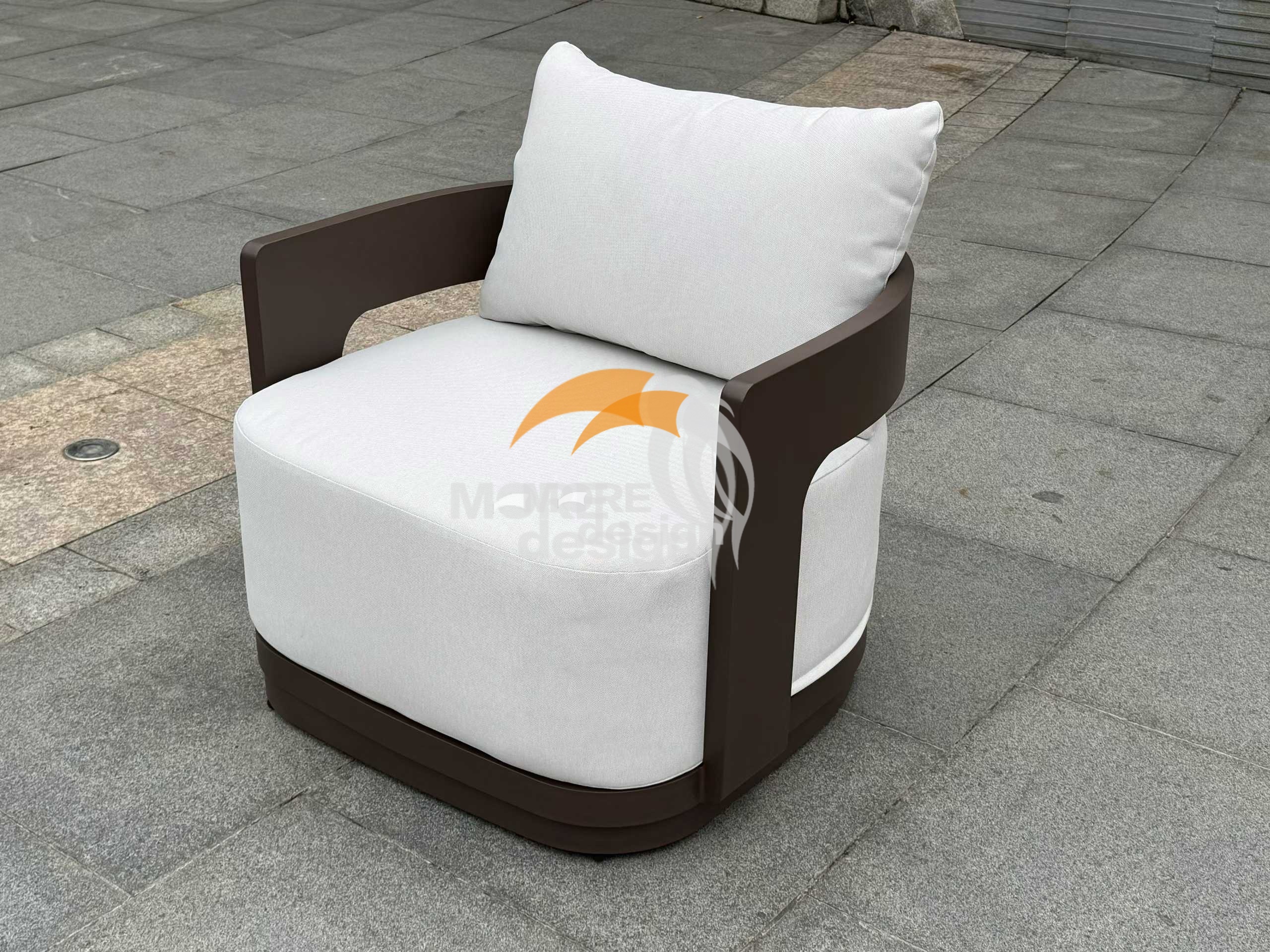 Aluminum outdoor series sofa-MD-0011