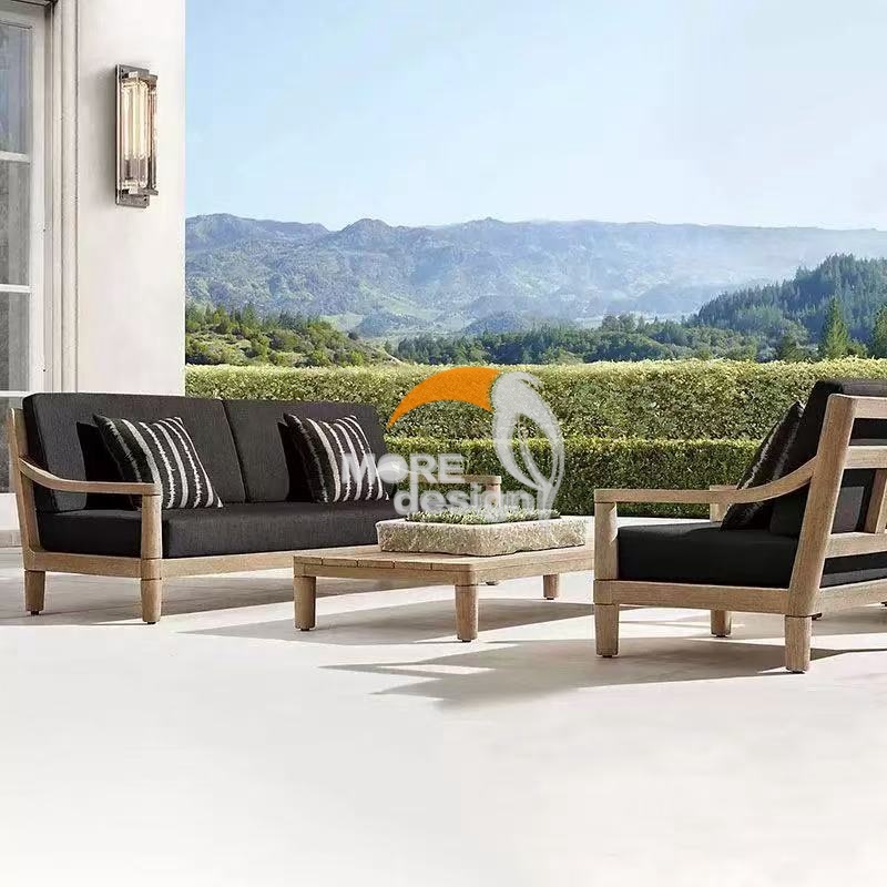 Teak outdoor series sofa-MD-0070