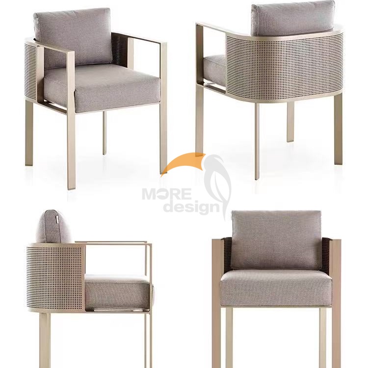 Aluminum restaurant chair-MD-RD0050