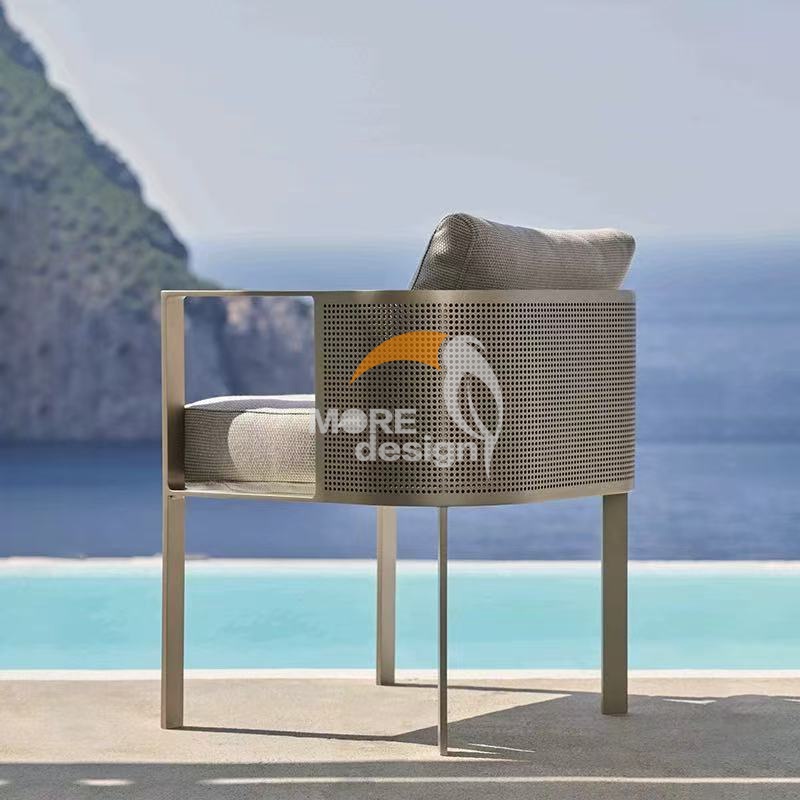 Aluminum restaurant chair-MD-RD0050