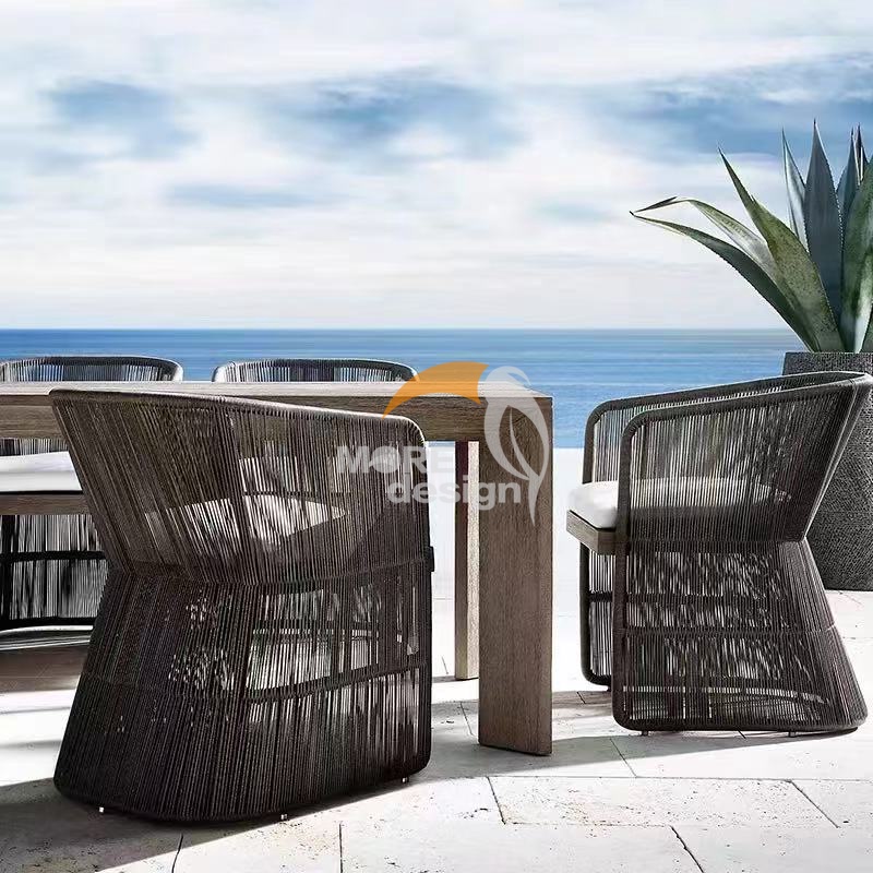 Braided Rope restaurant chair-MD-RD0066