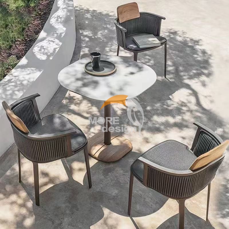 Aluminum restaurant chair-MD-RD0059